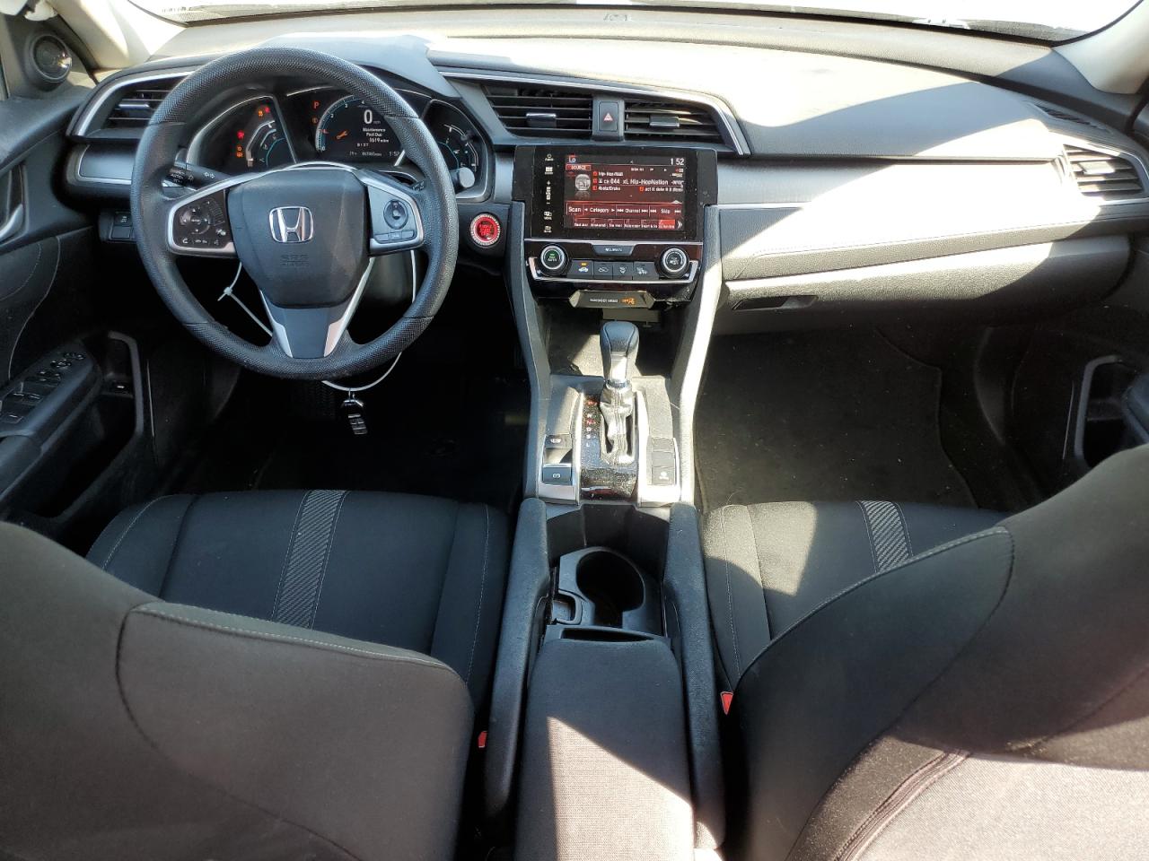 2018 Honda Civic VIN 2HGFC2F7XJH572094 Copart auction photo, rear end / side damage thumbnail 8