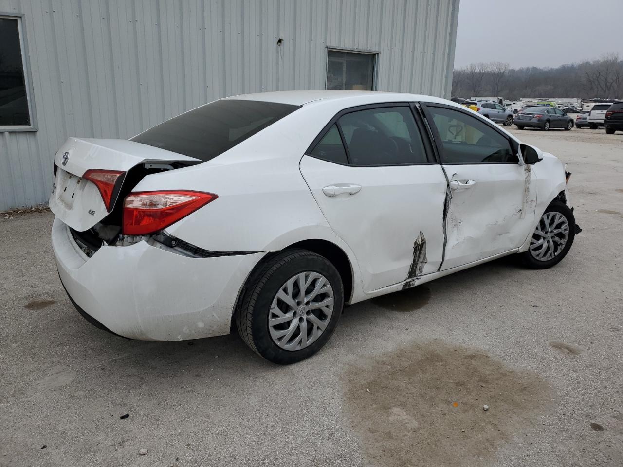 2018 Toyota Corolla VIN 5YFBURHE8JP784484 Copart auction photo, all over / undercarriage damage thumbnail 3