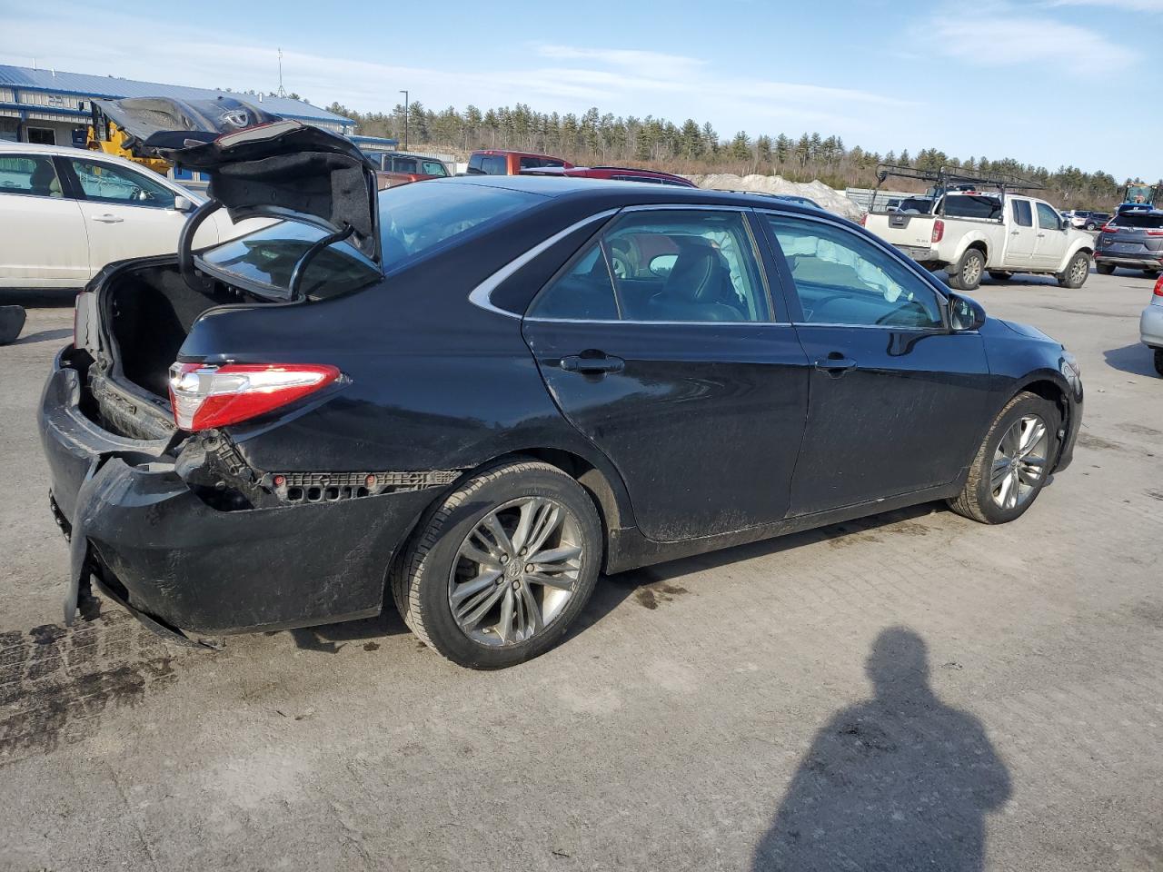 2017 Toyota Camry VIN 4T1BF1FK0HU431377 Copart auction photo, rear end damage thumbnail 3