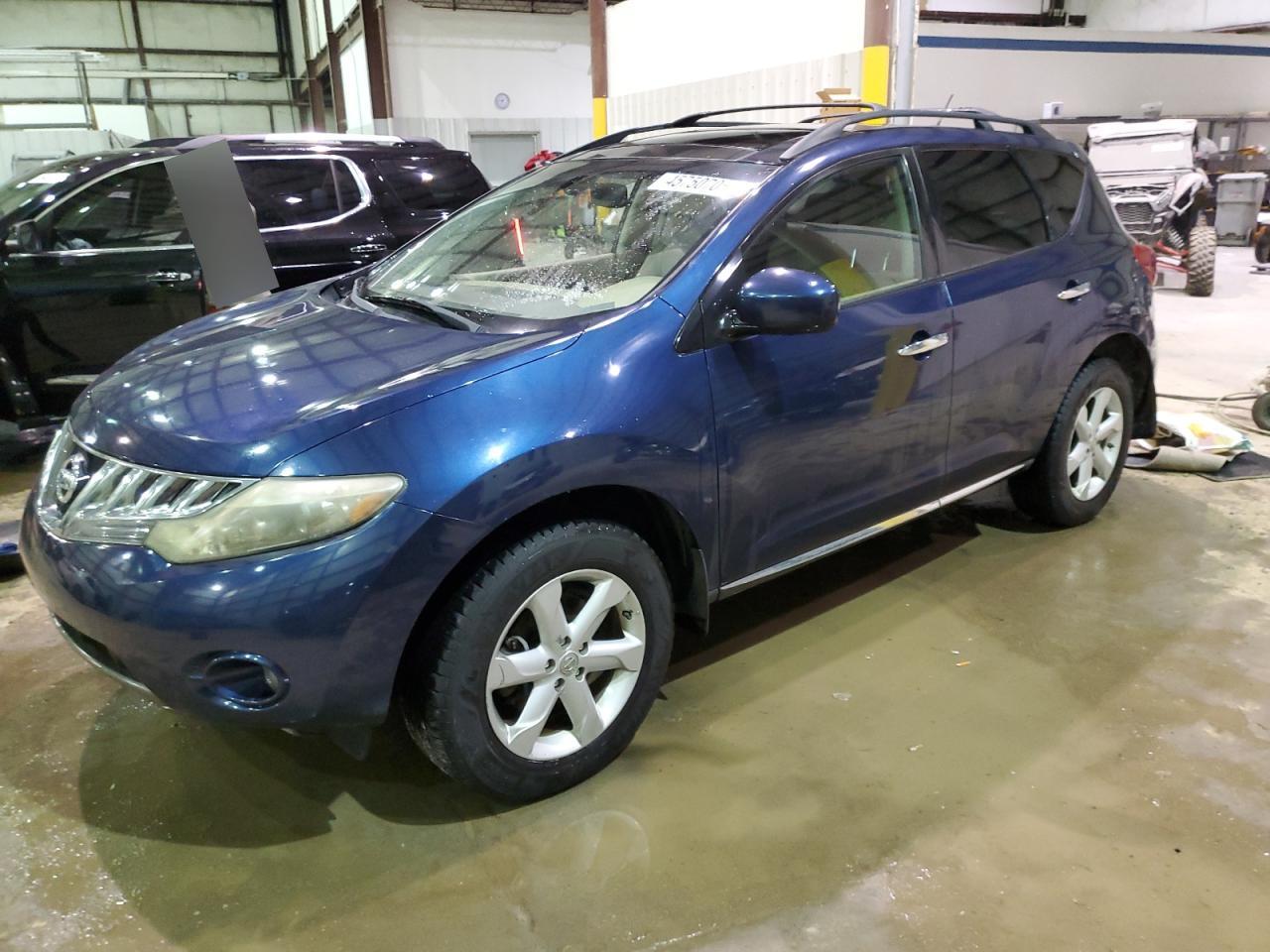 2009 Nissan Murano VIN JN8AZ18U49W025201