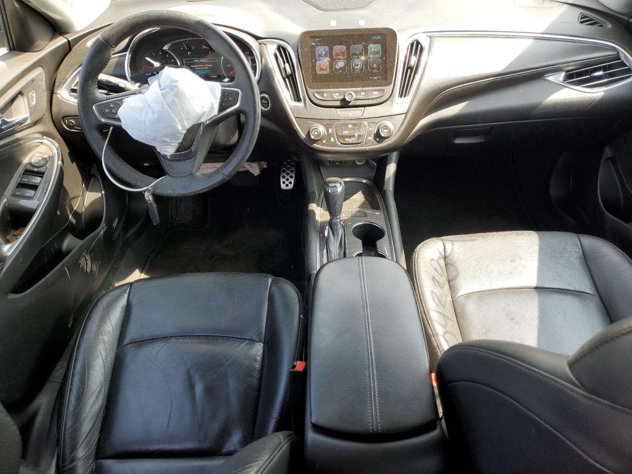 2017 Chevrolet Malibu VIN 1G1ZE5ST9HF121494 Copart auction photo, front end damage thumbnail 8