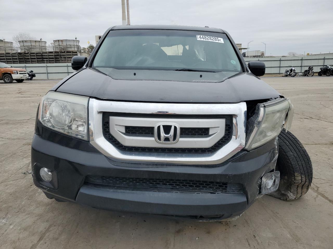 2010 Honda Pilot VIN 5FNYF4H8XAB012789 Copart auction photo, front end / rear end damage thumbnail 5