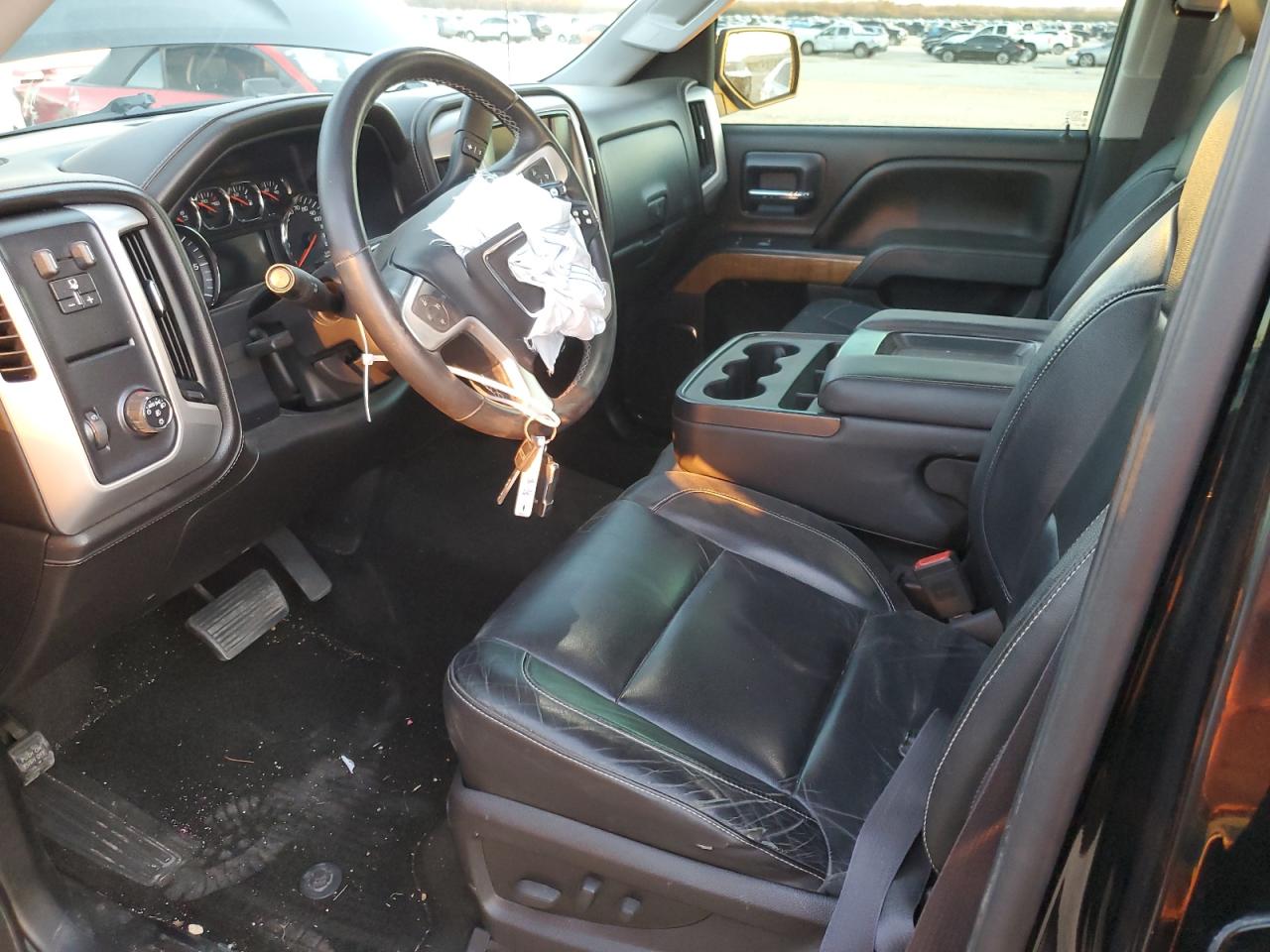 2014 GMC Sierra VIN 1GTR1VEC3EZ126425 Copart auction photo, front end / undercarriage damage thumbnail 7
