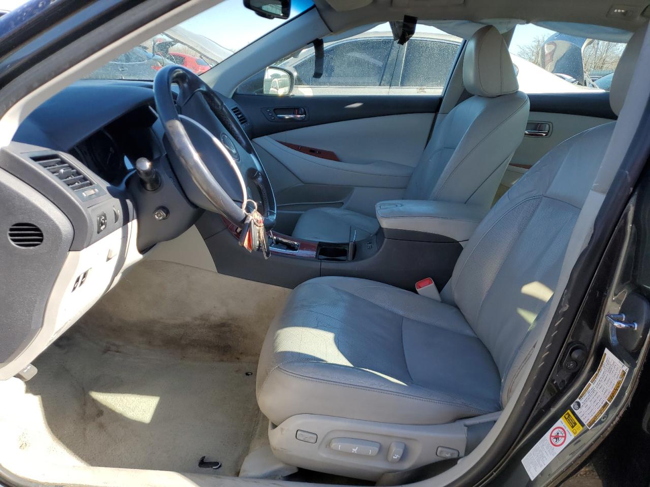 2009 Lexus ES VIN JTHBJ46G792280372 Copart auction photo, side / rear end damage thumbnail 7