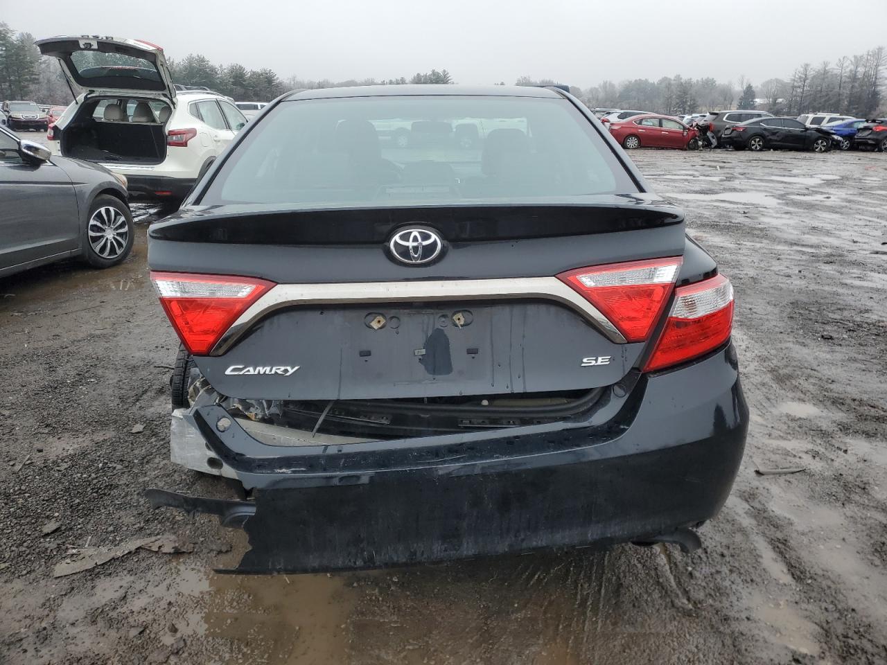 2015 Toyota Camry VIN 4T1BF1FK9FU078893 Copart auction photo, all over damage thumbnail 6