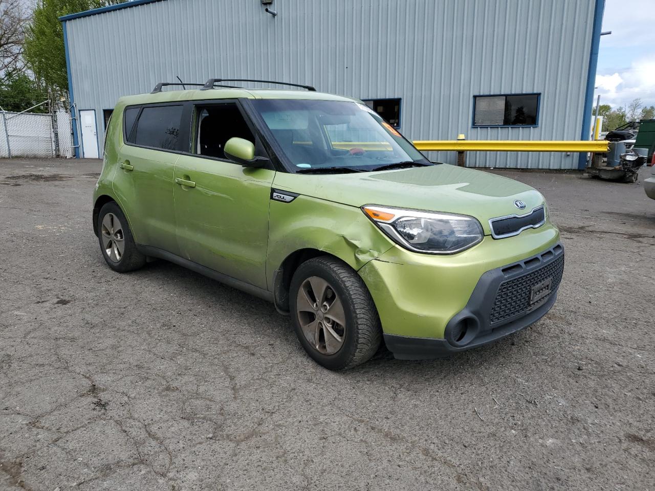 2015 KIA Soul VIN KNDJN2A21F7808696 Copart auction photo, vandalism / all over damage thumbnail 4