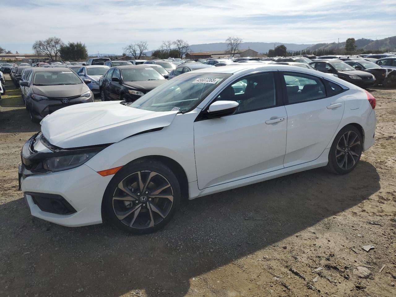 2020 Honda Civic VIN 2HGFC2F86LH513765