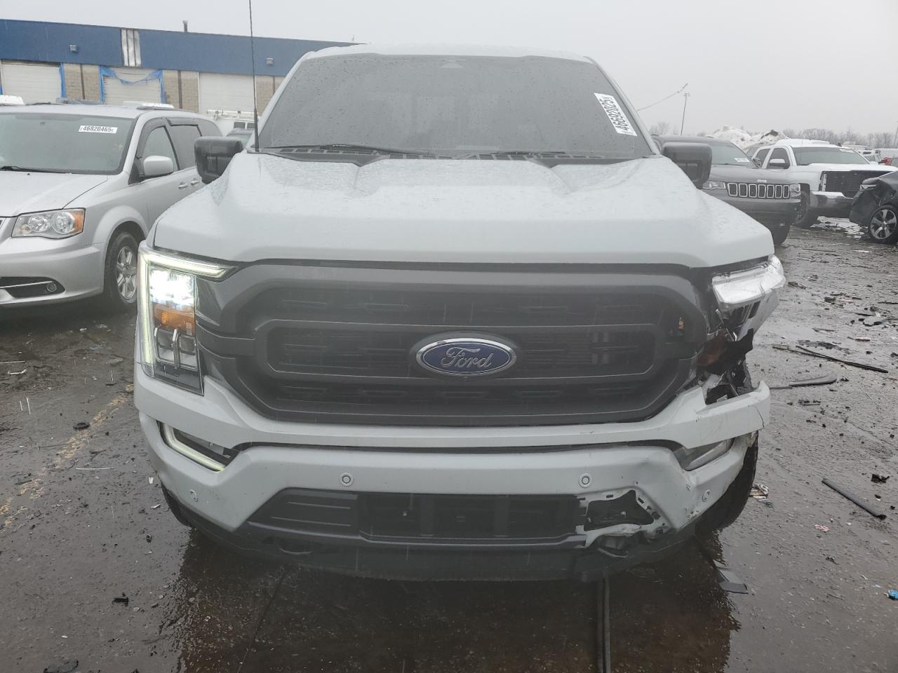 2023 Ford F-150 VIN 1FTEW1EP1PFA20524 Copart auction photo, front end damage thumbnail 5