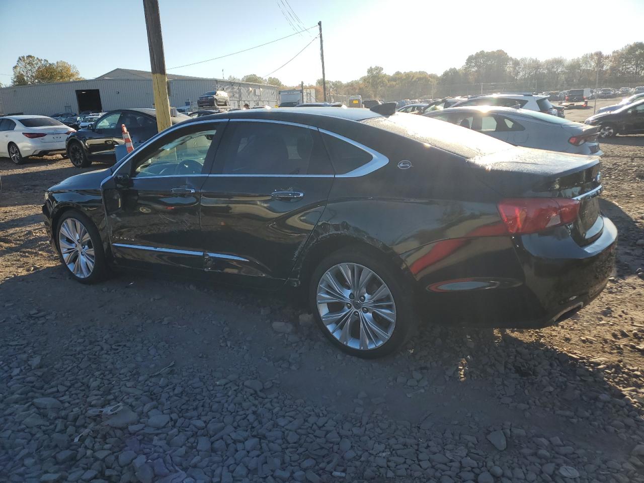 2016 Chevrolet Impala VIN 2G1145S30G9155833 Copart auction photo, all over damage thumbnail 2