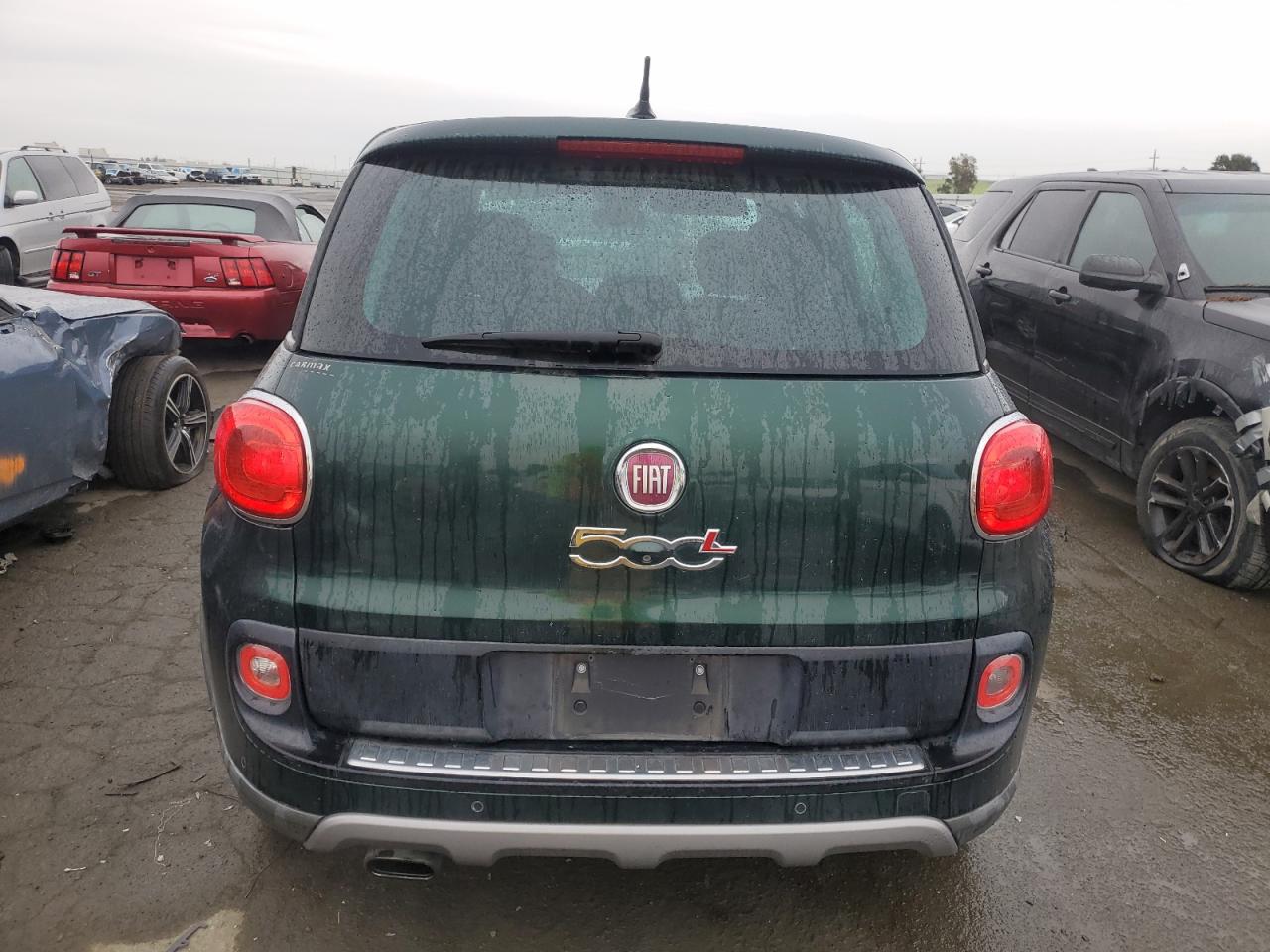 2014 Fiat 500 VIN ZFBCFADH0EZ009238 Copart auction photo, front end damage thumbnail 6