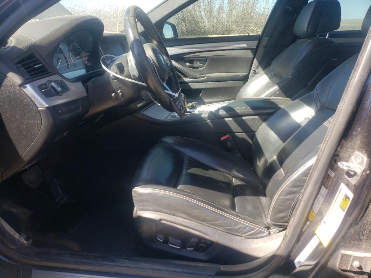 2015 BMW 5er VIN WBAKN9C50FD961489 Copart auction photo, undercarriage / front end damage thumbnail 7