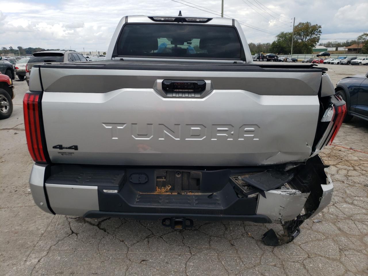2023 Toyota Tundra VIN 5TFLA5DB2PX061662 Copart auction photo, rear end damage thumbnail 6