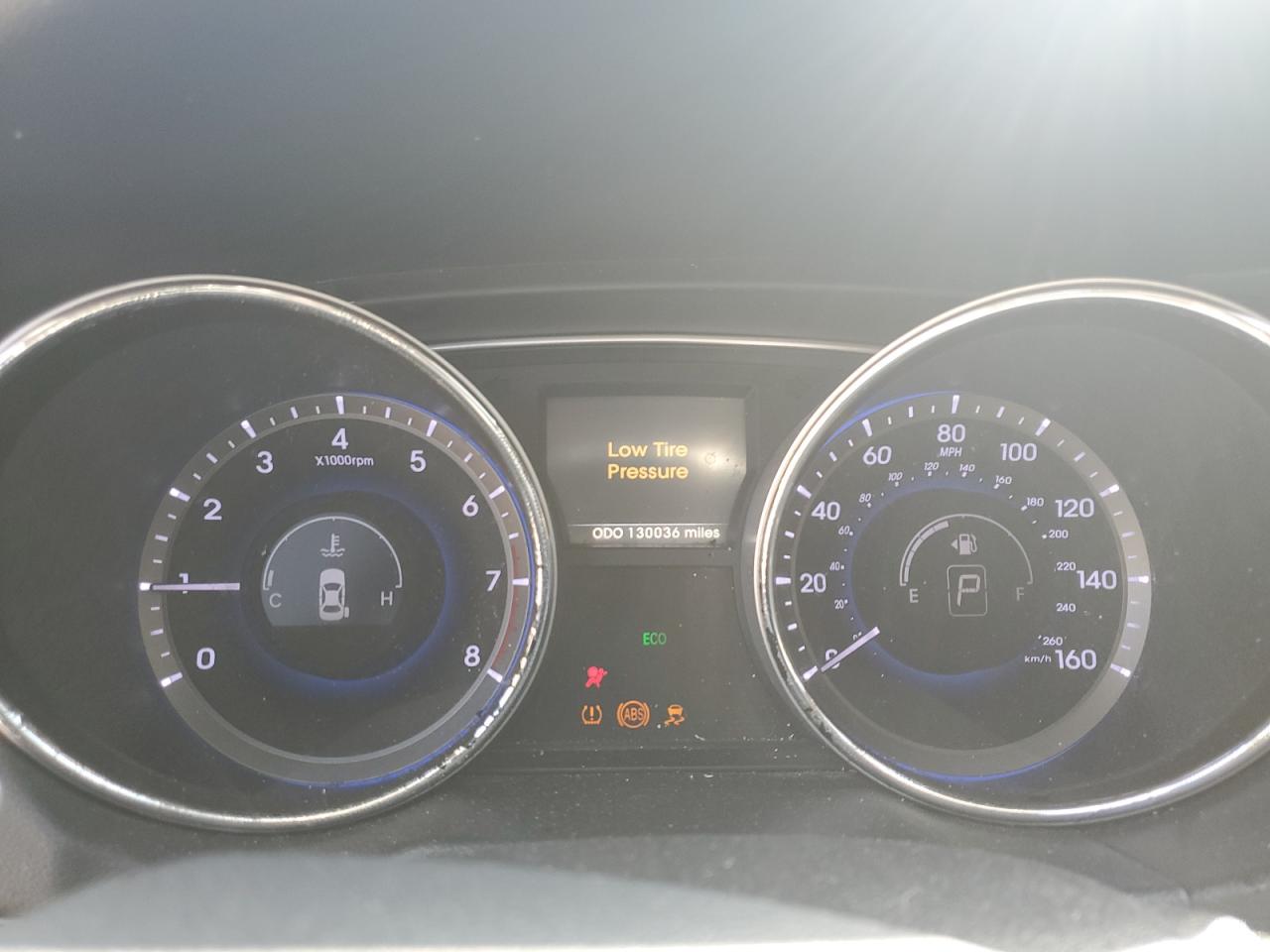 2014 Hyundai Sonata VIN 5NPEC4AC3EH922480 Copart auction photo, front end / side damage thumbnail 9