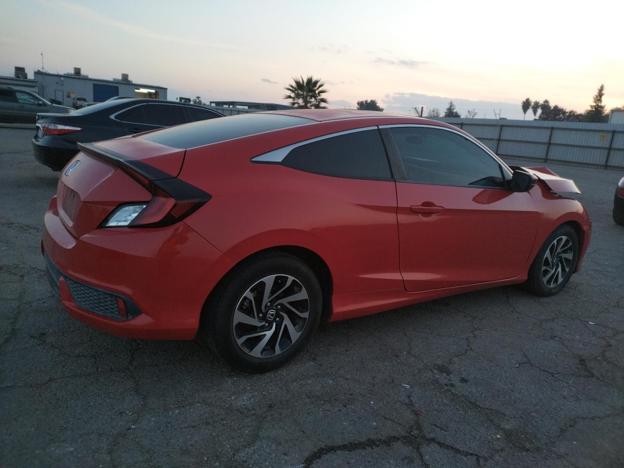 2016 Honda Civic VIN 2HGFC4B08GH312368 Copart auction photo, front end damage thumbnail 3