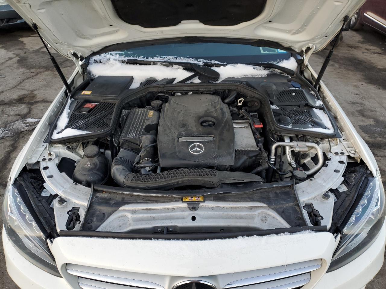 2015 Mercedes-Benz C-klasse VIN 55SWF4KB3FU012926 Copart auction photo, undercarriage damage thumbnail 11