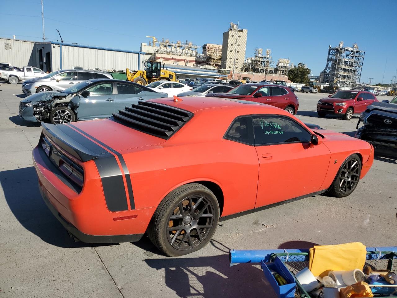2016 Dodge Challenger VIN 2C3CDZFJ4GH321510 Copart auction photo, frame damage damage thumbnail 3
