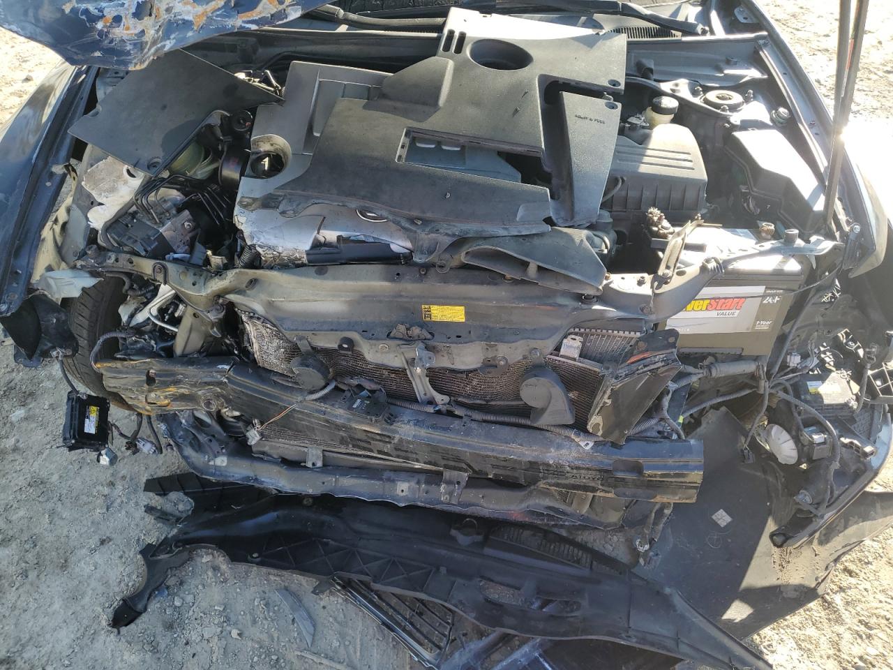 2009 Lexus ES VIN JTHBJ46G892289355 Copart auction photo, front end / side damage thumbnail 11