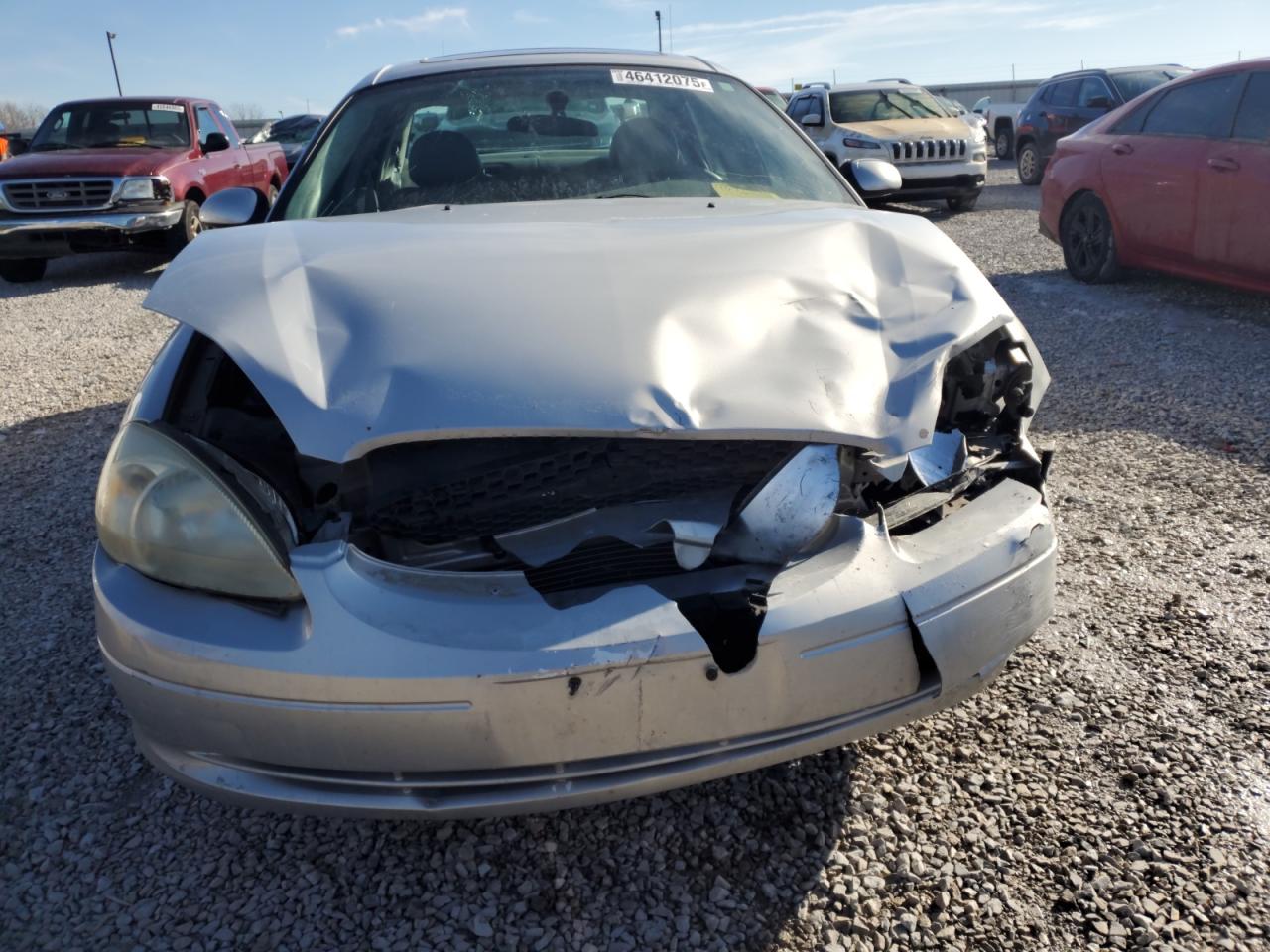 2003 Ford Taurus VIN 1FAHP56S63A196132 Copart auction photo, front end damage thumbnail 5