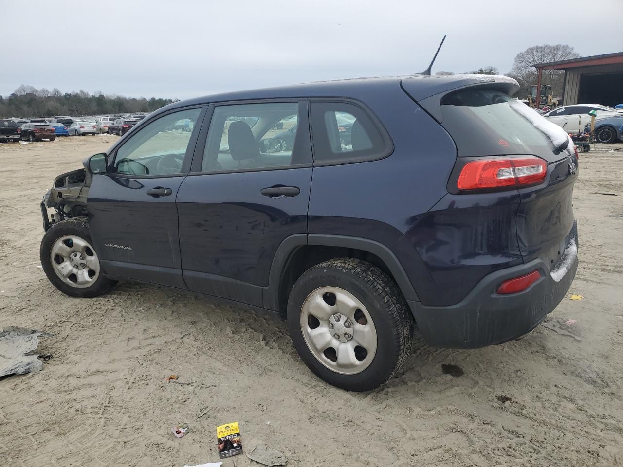 2016 Jeep Grand Cherokee VIN 1C4PJLAB5GW146625 Copart auction photo, front end damage thumbnail 2