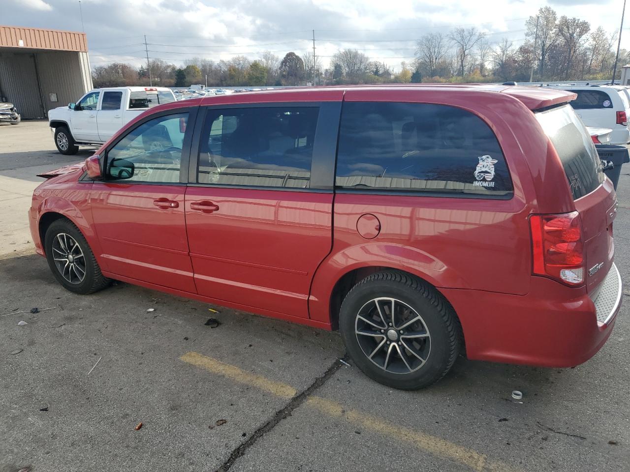 2016 Dodge Caravan VIN 2C4RDGEG8GR100003 Copart auction photo, front end damage thumbnail 2