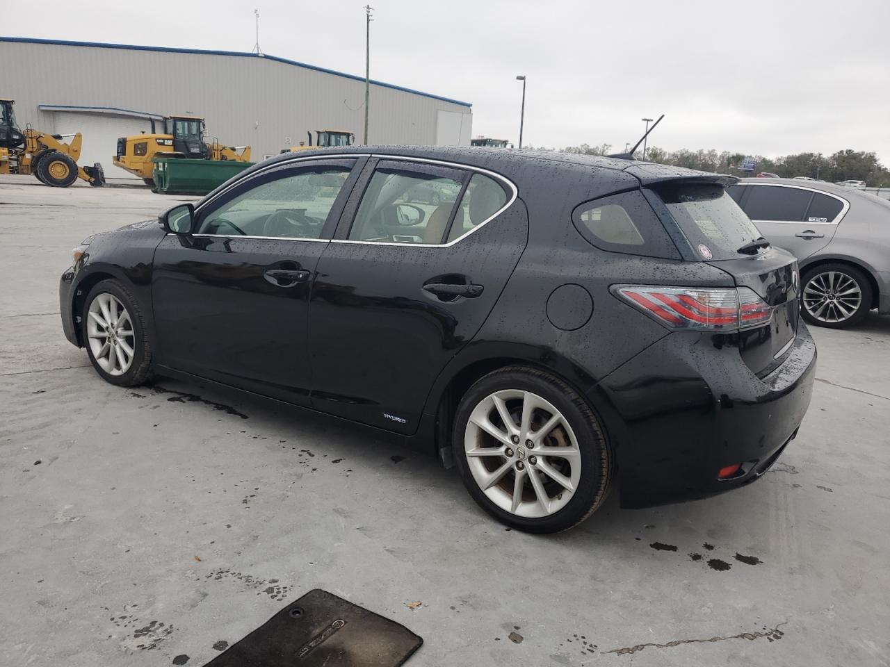 2012 Lexus CT VIN JTHKD5BH4C2083646 Copart auction photo, minor dent/scratches damage thumbnail 2