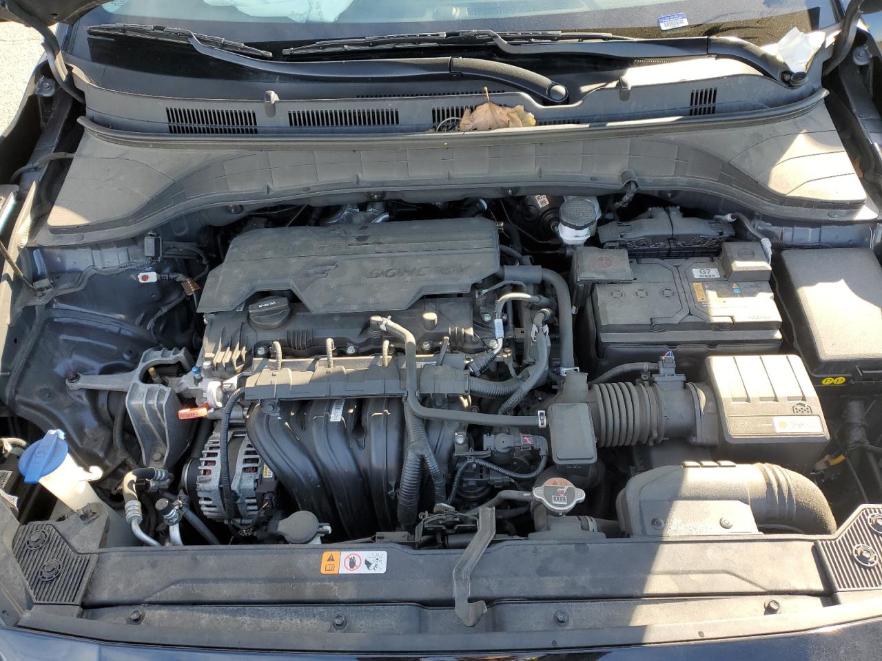 2023 Hyundai Kona VIN KM8K6CAB3PU964664 Copart auction photo, front end / rear end damage thumbnail 13
