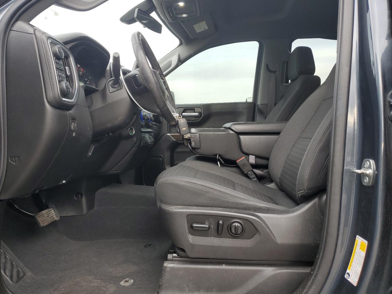 2021 Chevrolet Silverado VIN 1GCUYEED9MZ275189 Copart auction photo, front end damage thumbnail 7