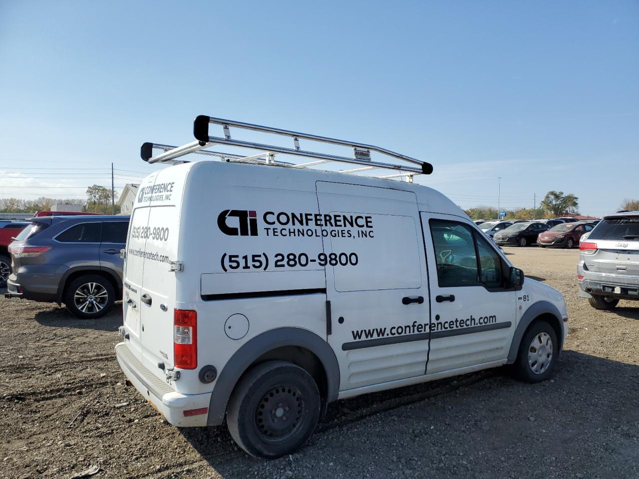 2013 Ford Transit VIN NM0LS7BN7DT159804 Copart auction photo, minor dent/scratches damage thumbnail 3