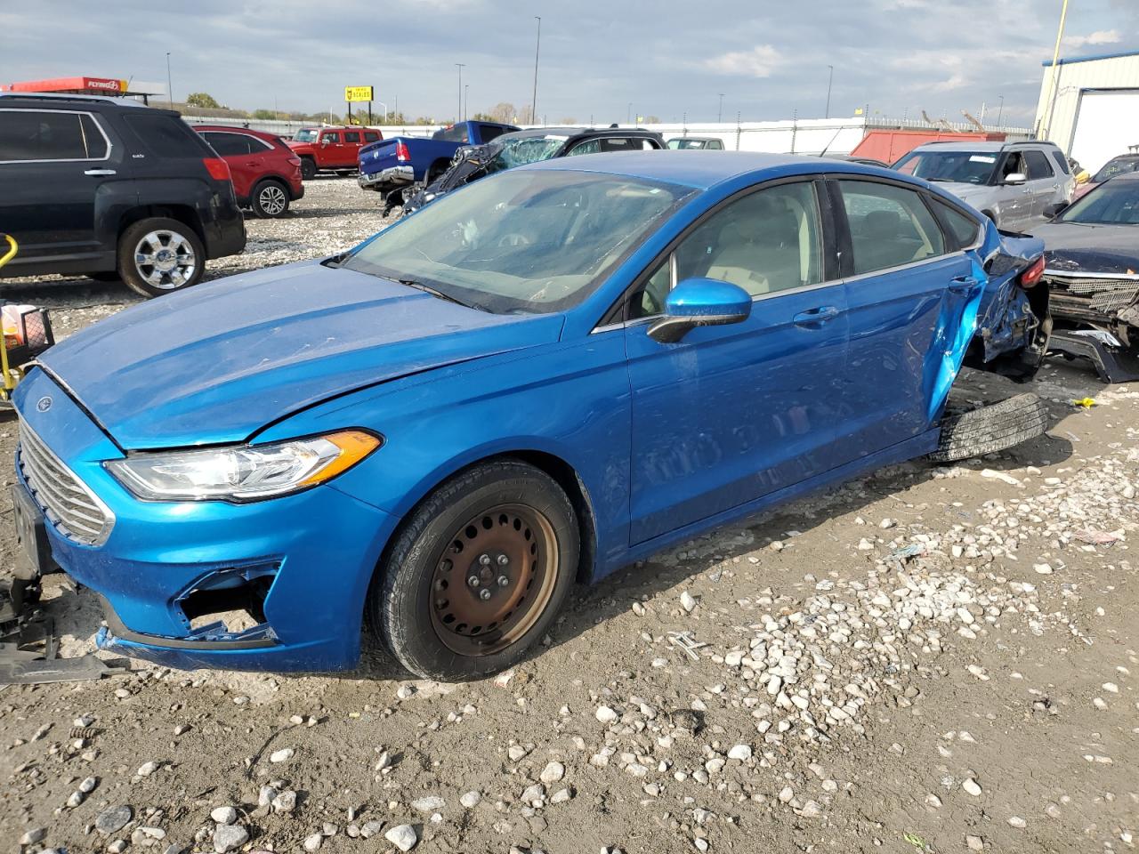 2019 Ford Fusion VIN 3FA6P0G73KR283740