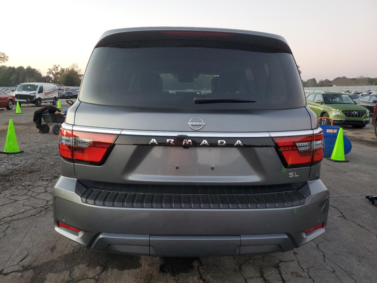 2024 Nissan Armada VIN JN8AY2BA3R9417804 Copart auction photo, front end damage thumbnail 6