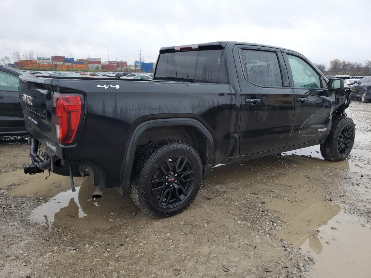 2021 GMC Sierra VIN 1GTP9GEK7MZ421268 Copart auction photo, front end damage thumbnail 3