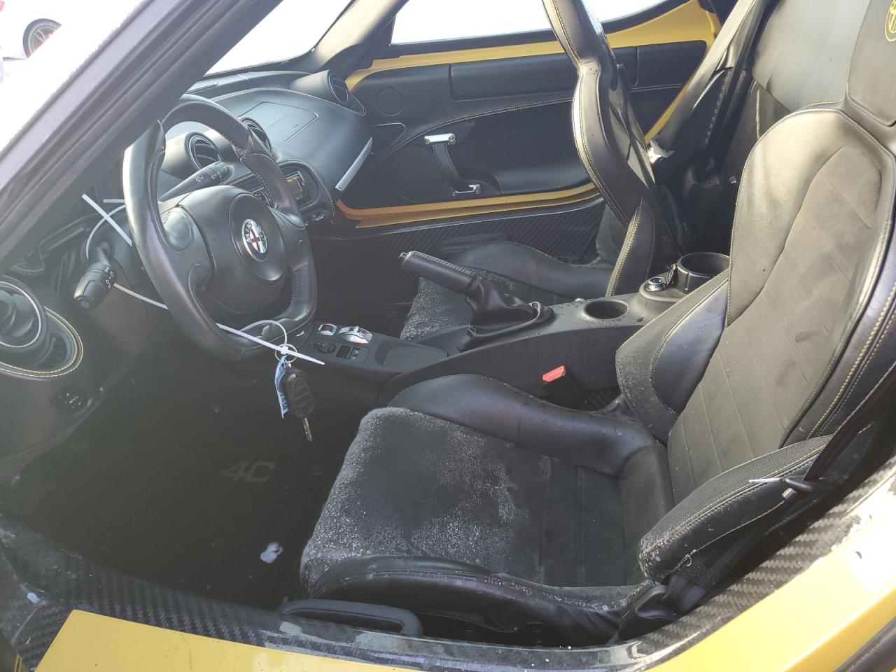 2016 Alfa Romeo 4C VIN ZARBAAB44GM181561 Copart auction photo, water/flood damage thumbnail 7