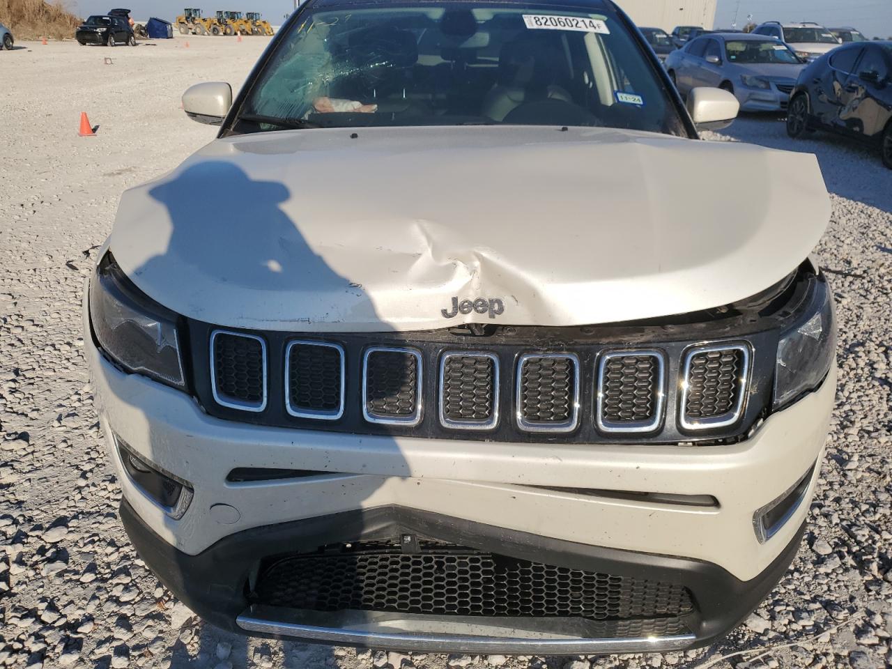 2020 Jeep Compass VIN 3C4NJDCB6LT143291 Copart auction photo, front end / minor dent/scratches damage thumbnail 12