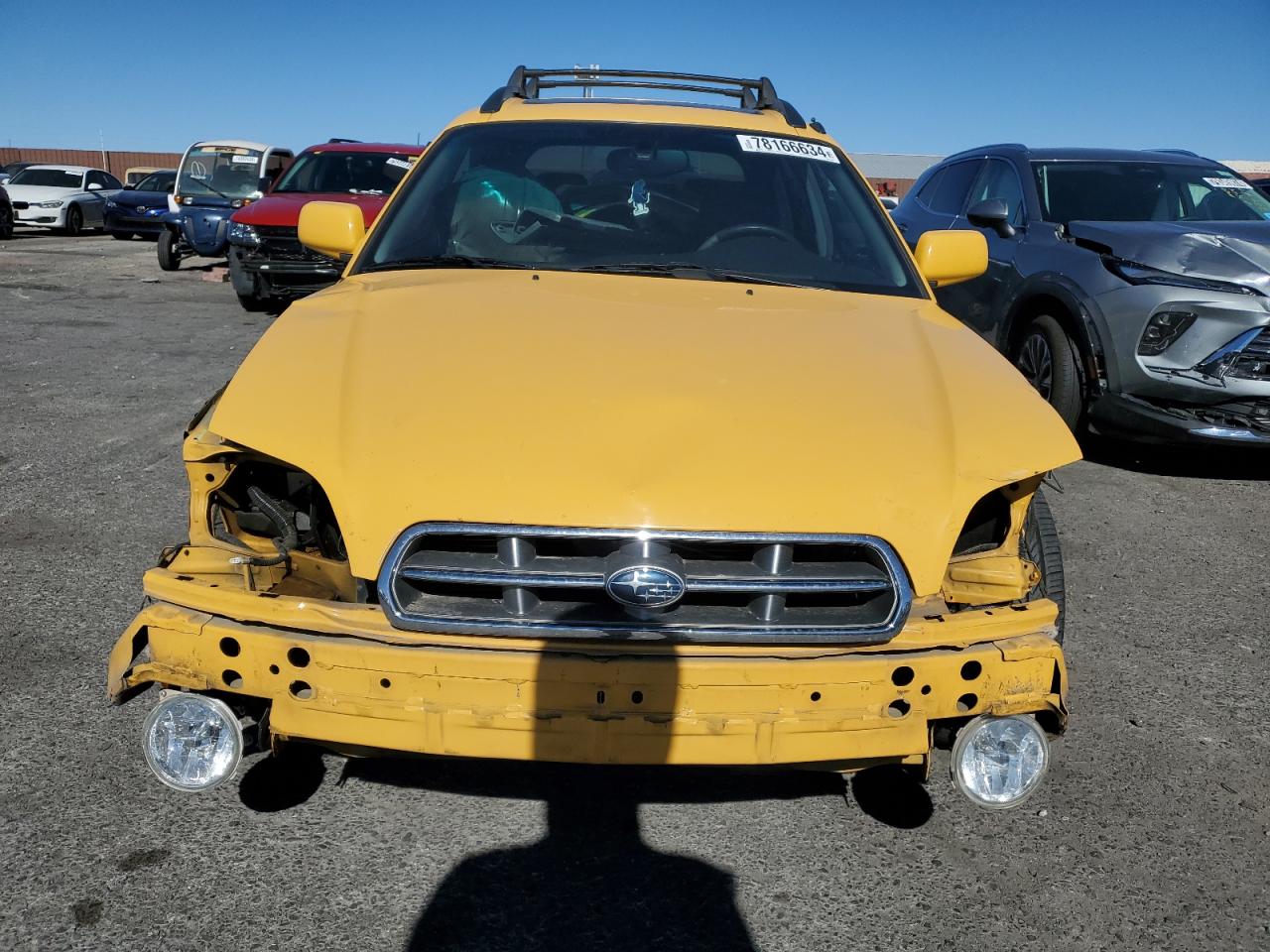 2003 Subaru Baja VIN 4S4BT61C637107069 Copart auction photo, front end / side damage thumbnail 5