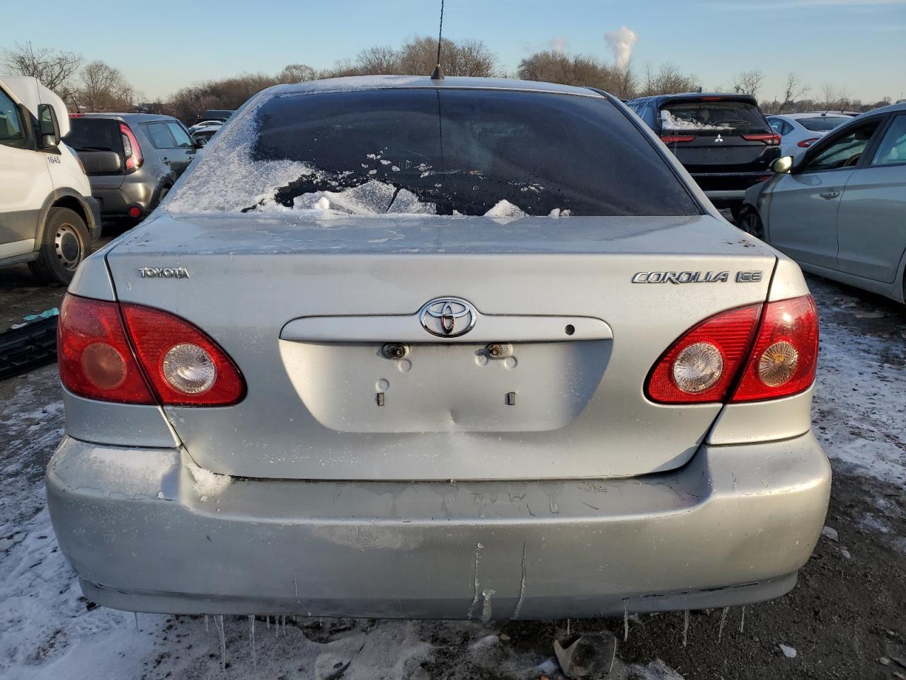 2003 Toyota Corolla VIN 2T1BR32E83C010939 Copart auction photo, front end damage thumbnail 6