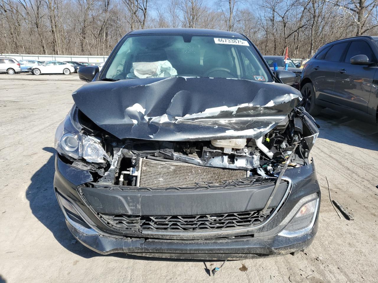 2021 Chevrolet Spark VIN KL8CD6SA7MC743889 Copart auction photo, front end damage thumbnail 5