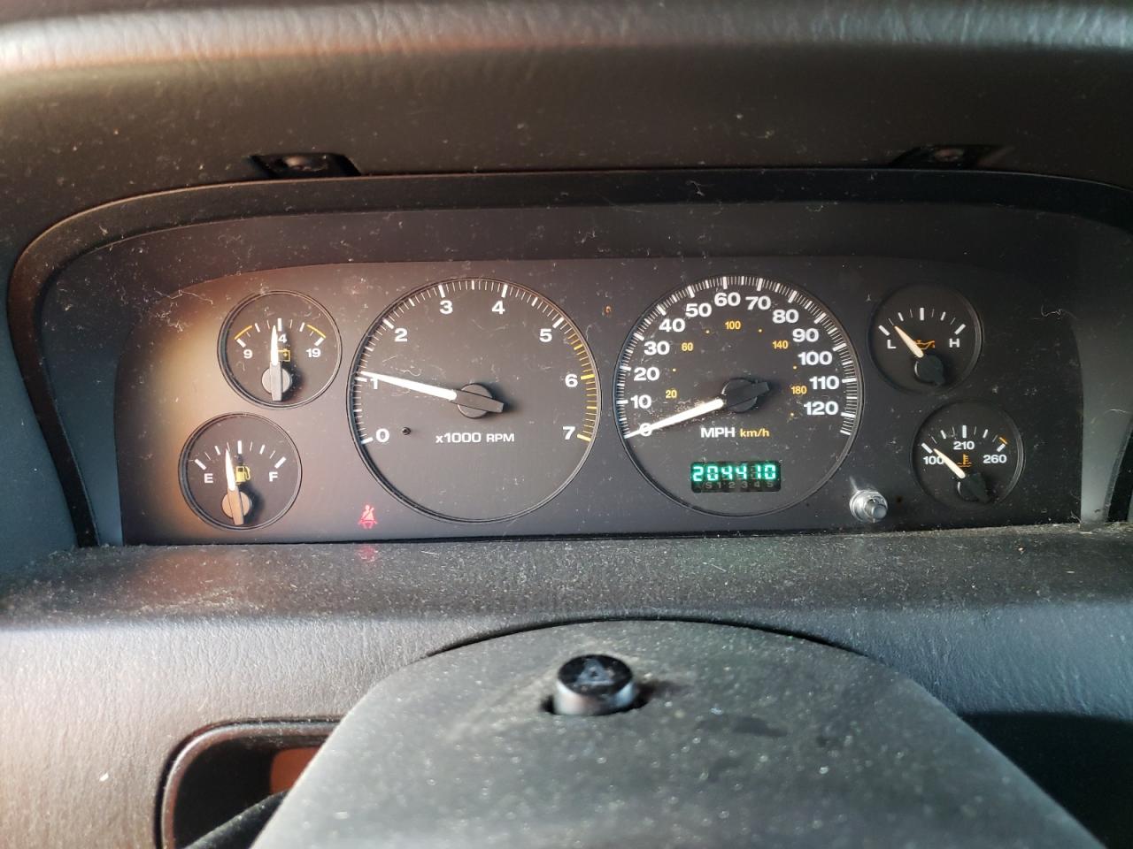 2002 Jeep Grand Cherokee VIN 1J4GW48S02C222835 Copart auction photo, all over damage thumbnail 9