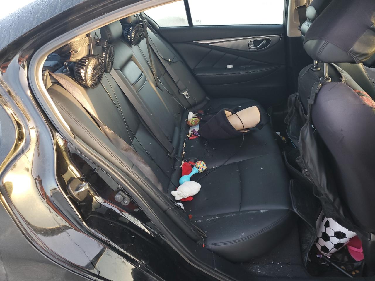 2015 Infiniti Q50 VIN JN1BV7AP2FM340141 Copart auction photo, water/flood / minor dent/scratches damage thumbnail 10