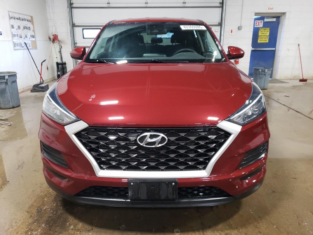 2019 Hyundai Tucson VIN KM8J2CA47KU917378 Copart auction photo, side damage thumbnail 5