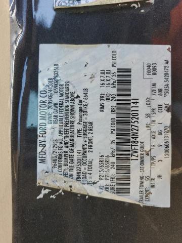 2007 Ford Mustang VIN 1ZVFT84N275201141 Copart auction photo, mechanical damage thumbnail 12