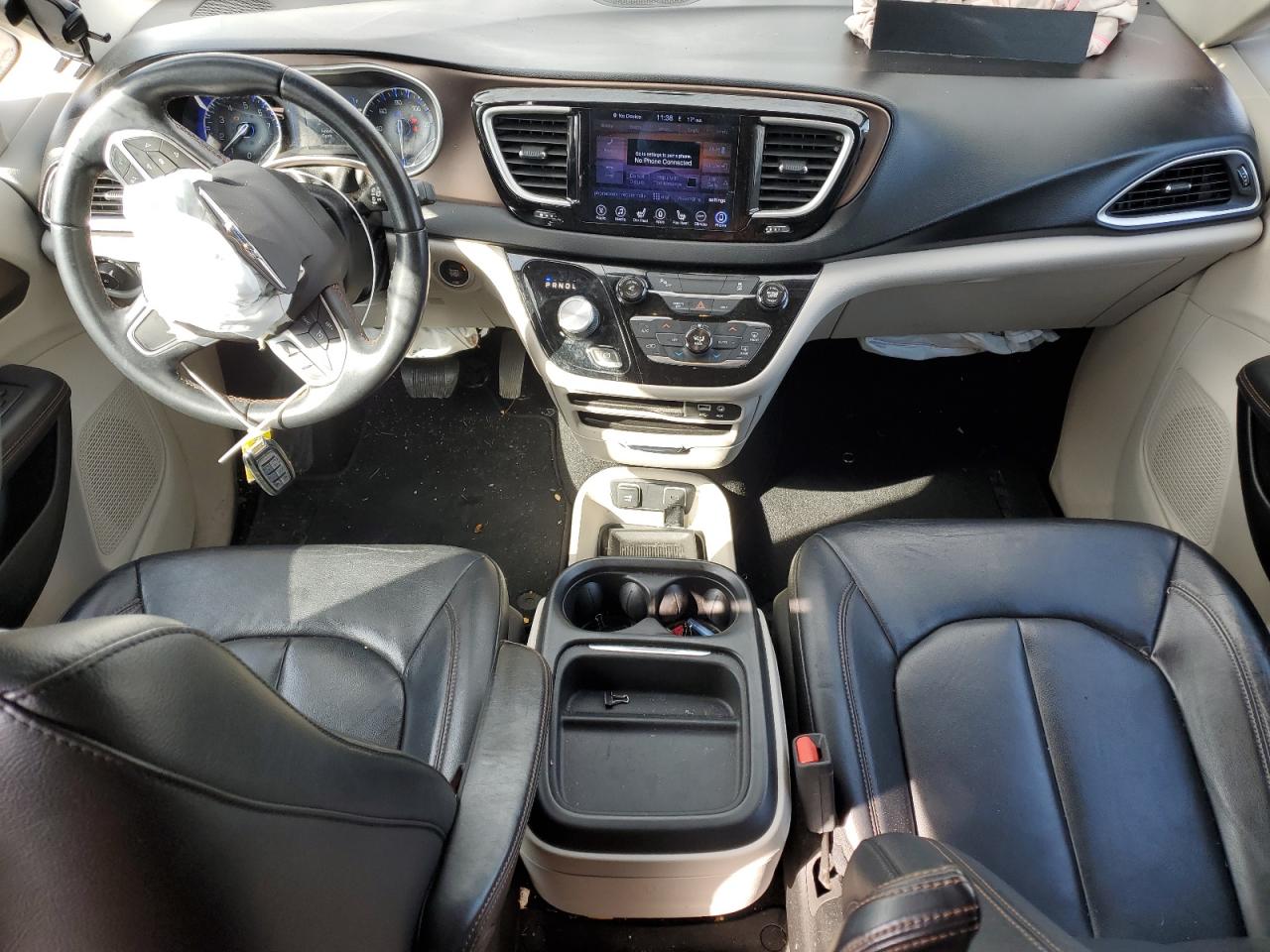 2017 Chrysler Pacifica VIN 2C4RC1BG9HR539443 Copart auction photo, front end / undercarriage damage thumbnail 8