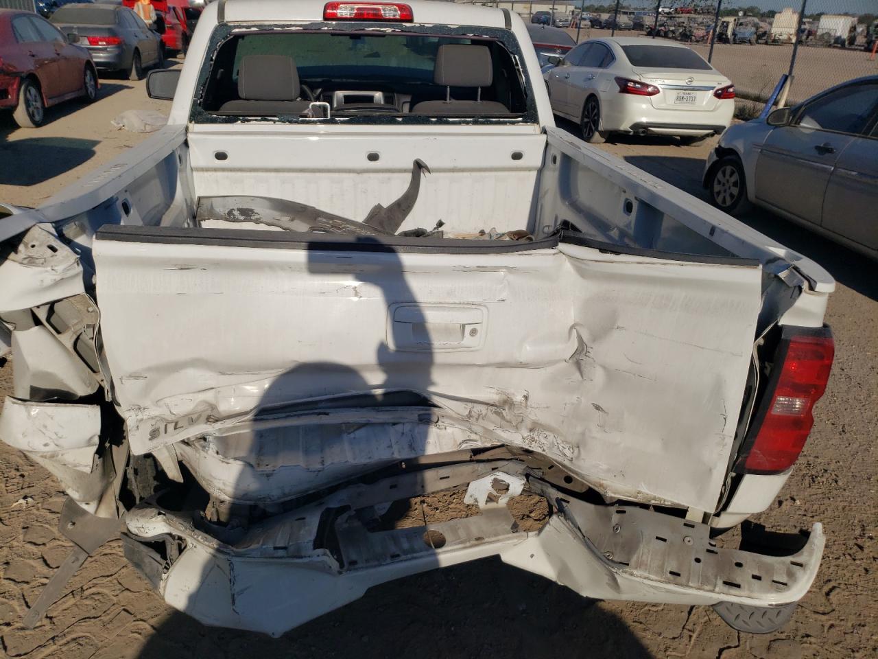 2014 Chevrolet Silverado VIN 1GCNCPEC9EZ400697 Copart auction photo, rear end / front end damage thumbnail 10
