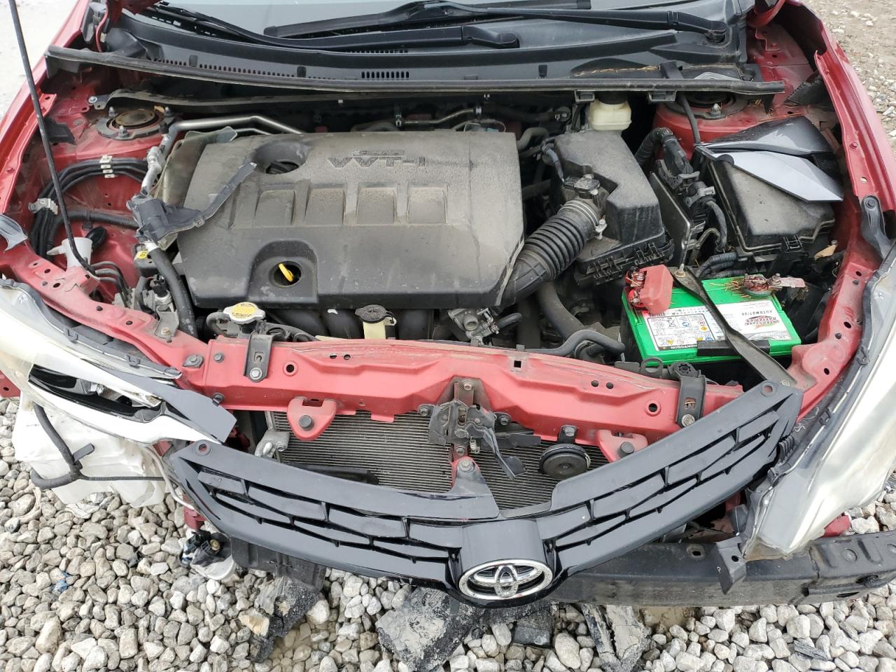 2015 Toyota Corolla VIN 2T1BURHE3FC234228 Copart auction photo, front end damage thumbnail 12