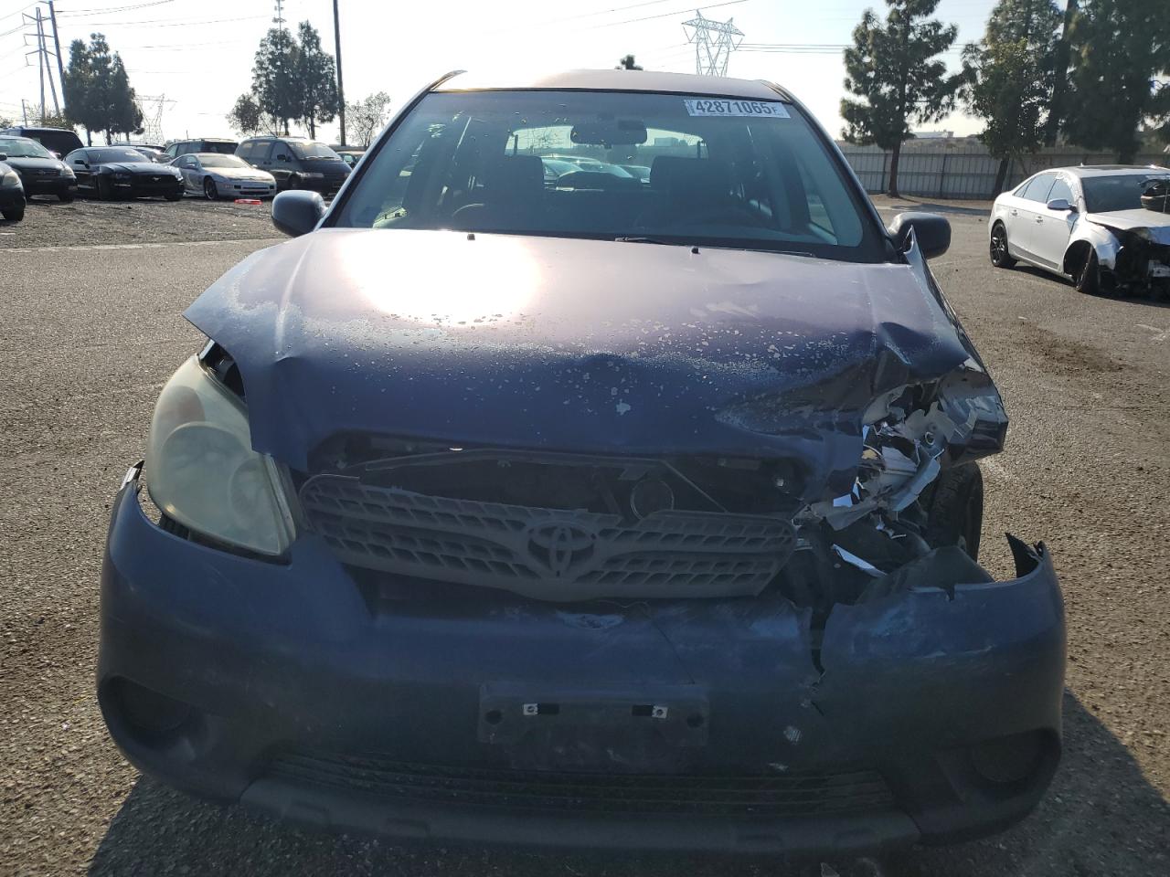 2006 Toyota Corolla VIN 2T1KR32E56C577517 Copart auction photo, front end damage thumbnail 5