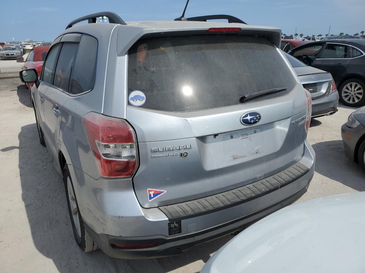 2015 Subaru Forester VIN JF2SJARC6FH818224 Copart auction photo, water/flood damage thumbnail 6