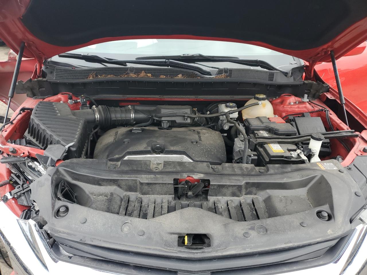 2020 Chevrolet Blazer VIN 3GNKBBRA5LS607042 Copart auction photo, front end damage thumbnail 13