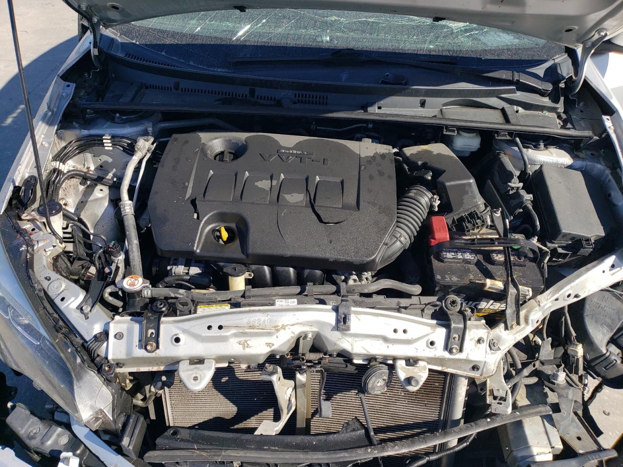 2019 Toyota Corolla VIN 5YFBURHE9KP911518 Copart auction photo, rollover damage thumbnail 12