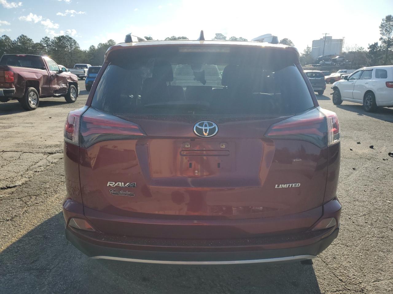 2018 Toyota RAV 4 VIN JTMYFREVXJD121929 Copart auction photo, front end / side damage thumbnail 6