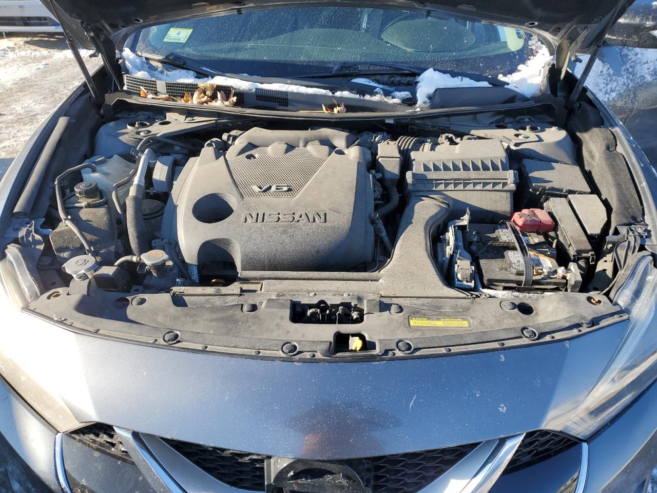 2017 Nissan Maxima VIN 1N4AA6AP3HC414129 Copart auction photo, rear end damage thumbnail 11