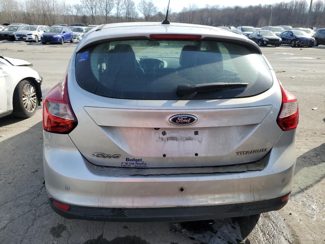 2014 Ford Focus VIN 1FADP3N28EL121122 Copart auction photo, front end damage thumbnail 6